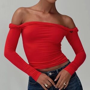 Princess Polly Dusky Long Sleeve Top